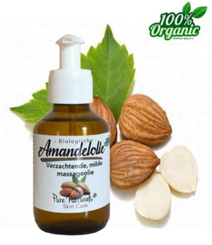 Amandel olie biologisch koudgeperst zonder toevoegingen