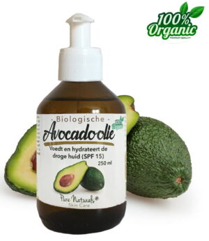 Avocado olie geraffineerd biologisch kopen massage olie