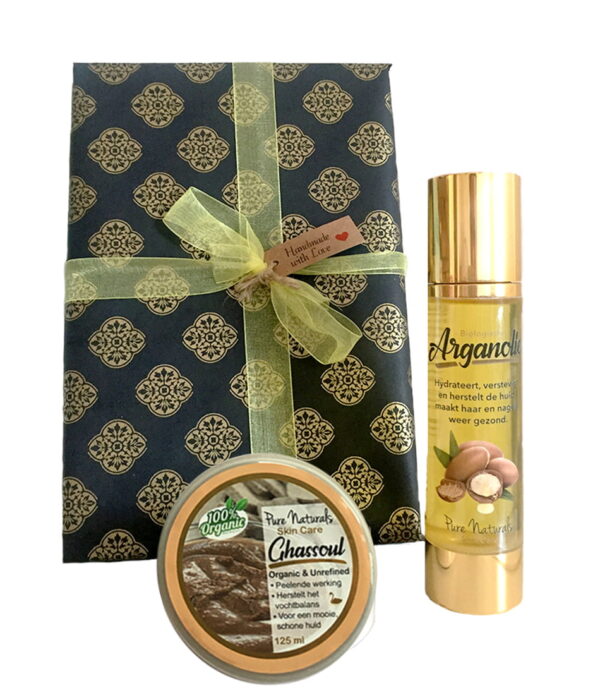 argan beautybox hamam set