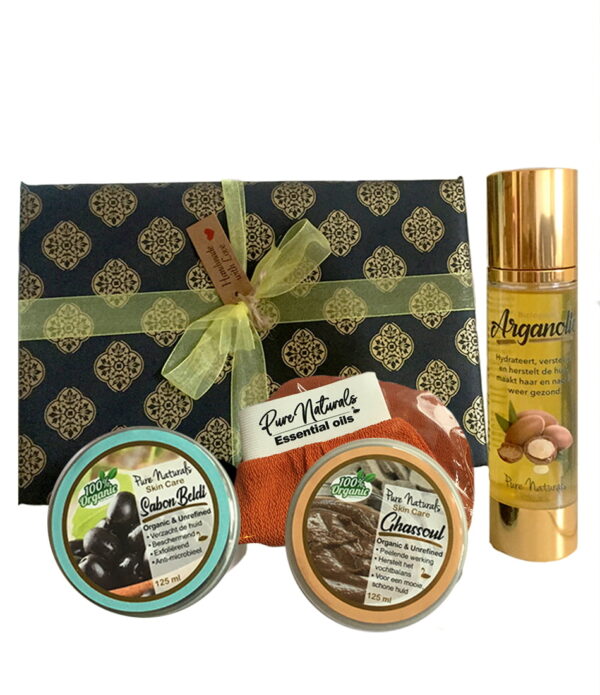 argan beautybox cadeau hamam set cadeau