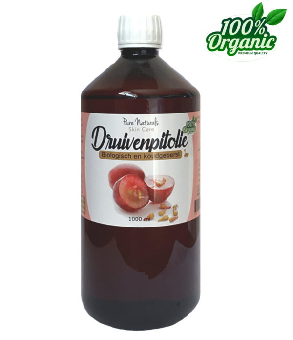 Druivenpit olie (Biologisch en Koudgeperst)