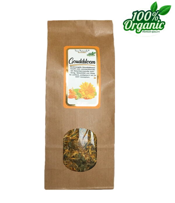 Goudsbloem-150-gram Gedroogde goudsbloem calendula kruiden thee