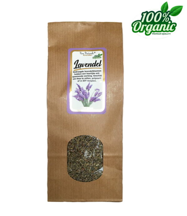 gedroogde lavendel kruiden thee