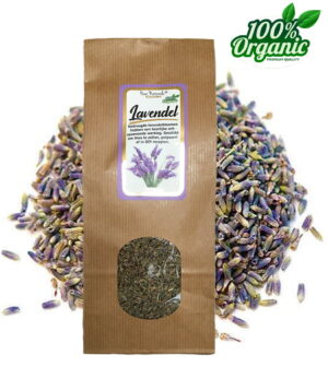 gedroogde lavendel kruiden thee