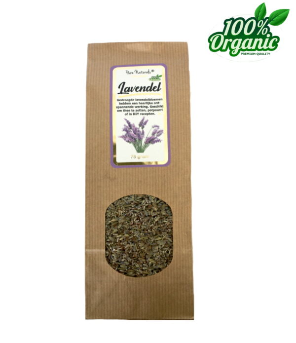 Gedroogde Lavendel Bloementjes (Biologisch)