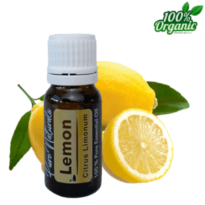 Lemon citroen essentiële olie aromatherapie biologisch