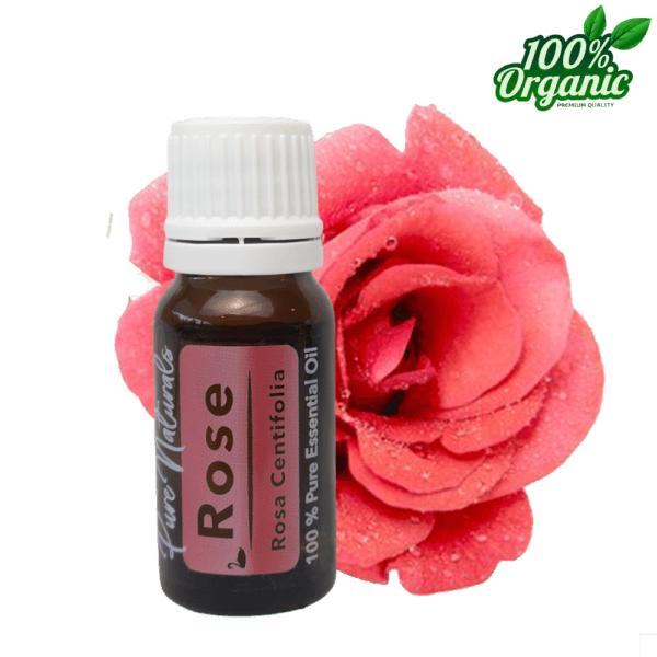 roos etherische olie - biologisch - puur - aromatherapie