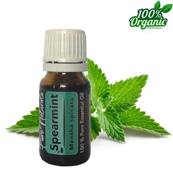 kruizemunt biologische etherische olie - spearmint essential oil - pure naturals