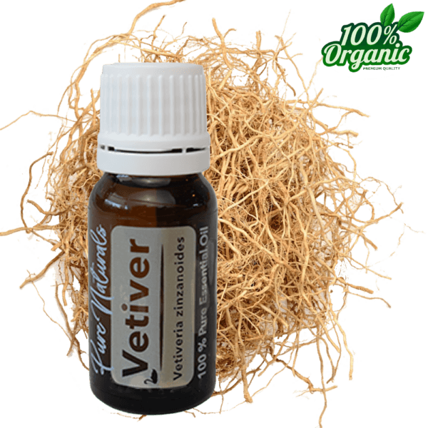 Vetiver essentiële olie aromatherapie biologisch