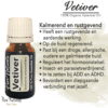 vetiver etherische olie toepassingen zoals ADD en AHDH