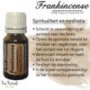 Wierook-olie-Toepassingen Frankincense essential oil - Wierook etherische olie biologische puur kopen toepassingen