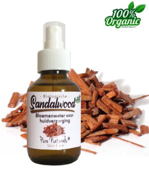 sandelhoutwater-100ml sandelhout water hydrolaat biologische hydrosol