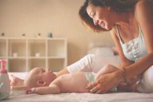 baby massage etherisch olie