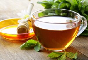 etherische olie als thee