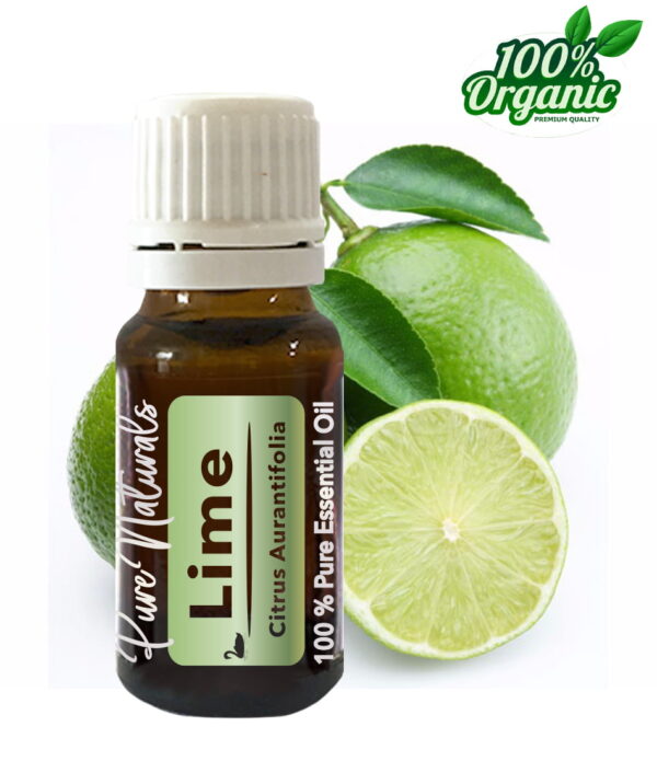 Limoen essentiële olie - organic - biologisch - pure naturals