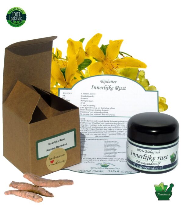 innerlijke rust ashwaganda zalf spanningen natuurlijk