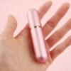 Inhalator-hand Inhalator etherische olie - glas/ aluminium - in diverse kleuren