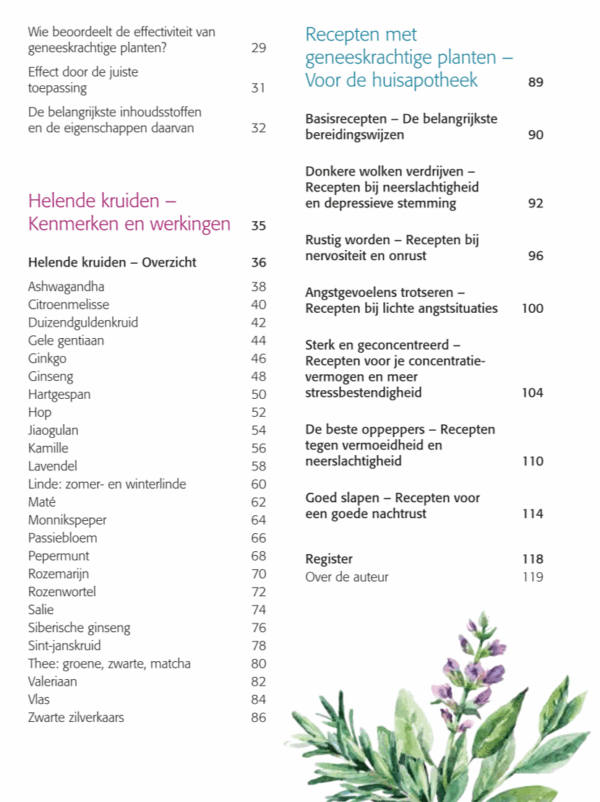 BOEK: Heilzame kruiden voor geest en ziel