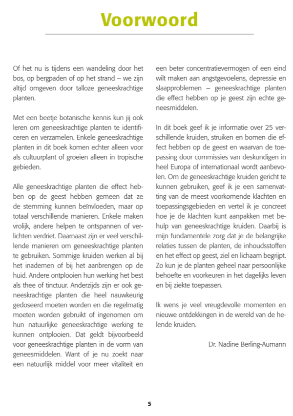 BOEK: Heilzame kruiden voor geest en ziel