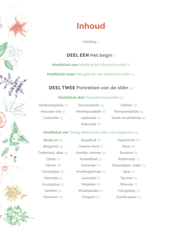 Praktisch handboek etherische oliën