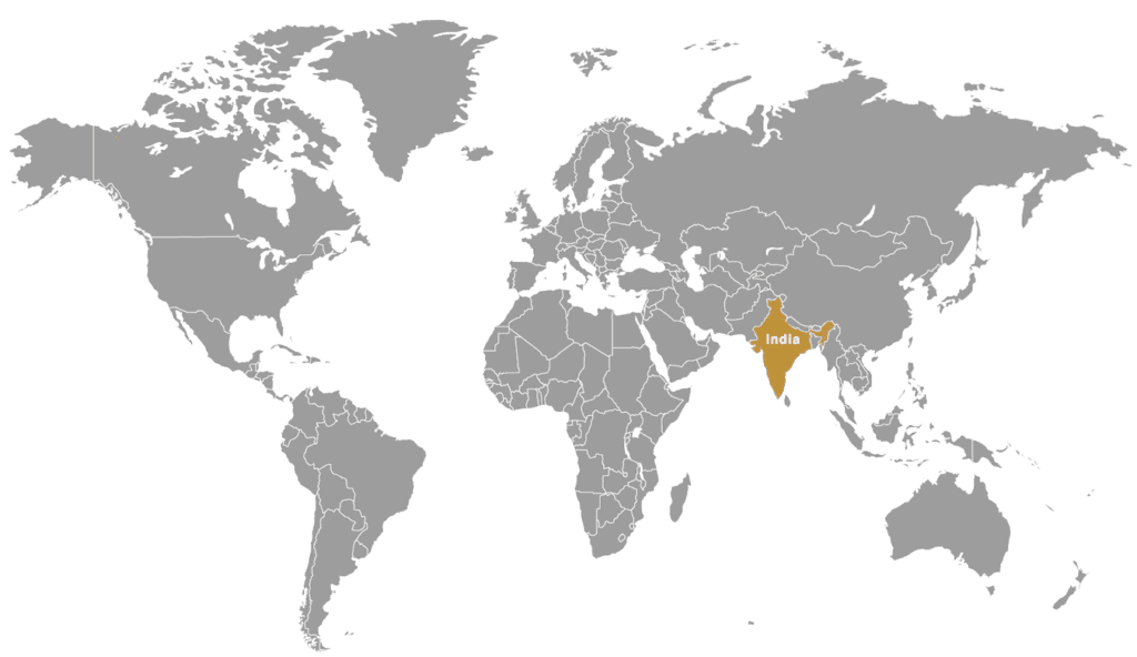 landkaart India